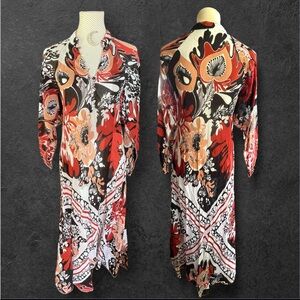Chasing Unicorns Alabama Getaway Ultimate Bohemian Maxi Caftan Dress XS